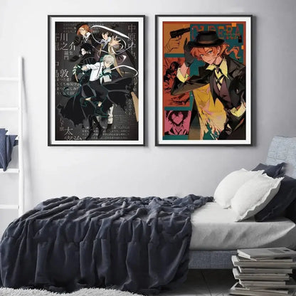Anime Poster Self-adhesive Wall Decor