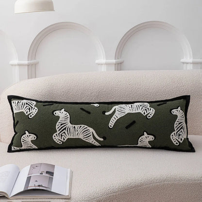 Animal Throw Pillow Cover Rectangle