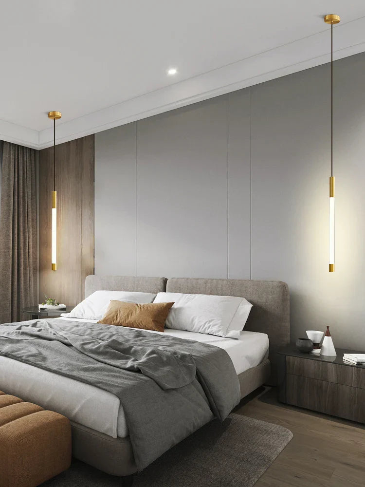Gold Bar LED Wall Light