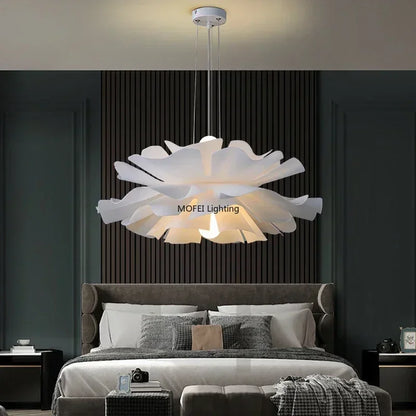 Acrylic LED Flower Chandelier Pendant