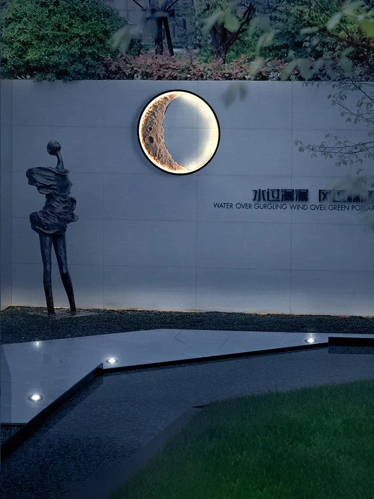 DecorBites™ Crescent Wall Lamp for Indoor Outdoor Terrace Garden Landscape Lighting
