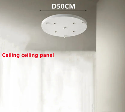 DecorBites™ Handmade Wabi Sabi Chandelier LED Pendant Lamp for Nordic Restaurant Island