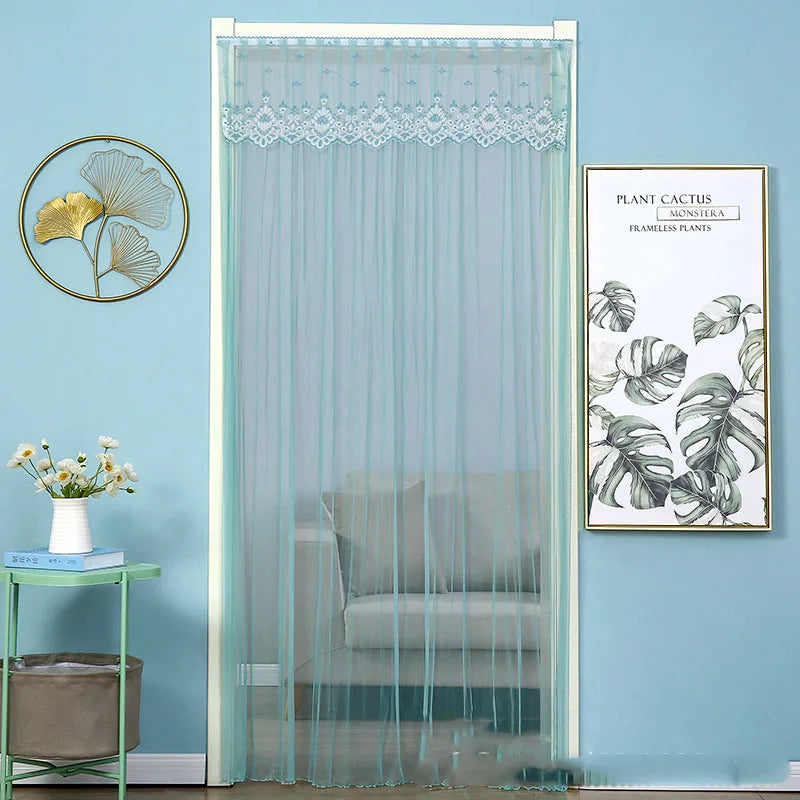Lace Summer Insect Curtain