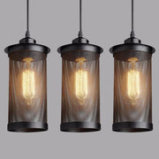 Black Iron Cage Pendant Light