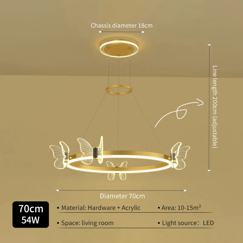 Butterfly LED Ceiling Lamp