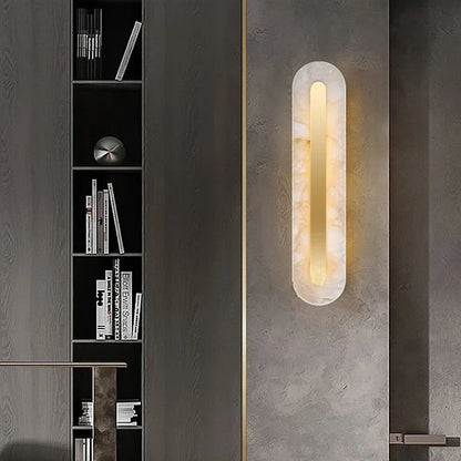 DecorBites™ Gold Marble Living Room LED Wall Lamp