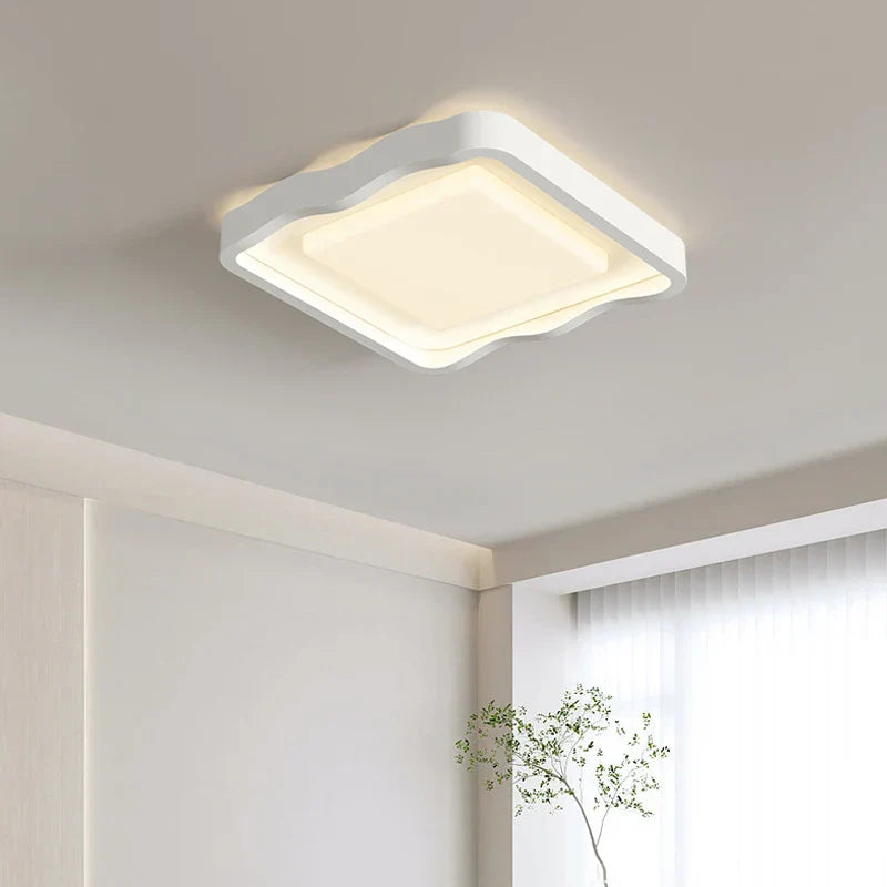 DecorBites™ Cream Style LED Ceiling Lamps for Modern Simple Living Room Lighting