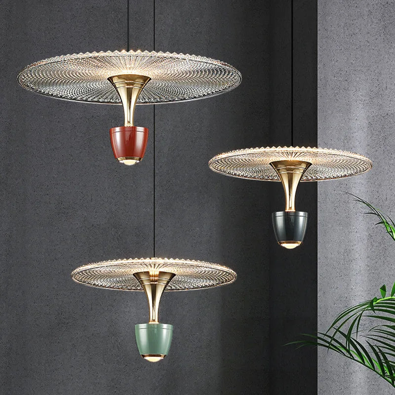 DecorBites™ LED Acrylic Pendant Lights for Dining Room, Bar, and Bedside