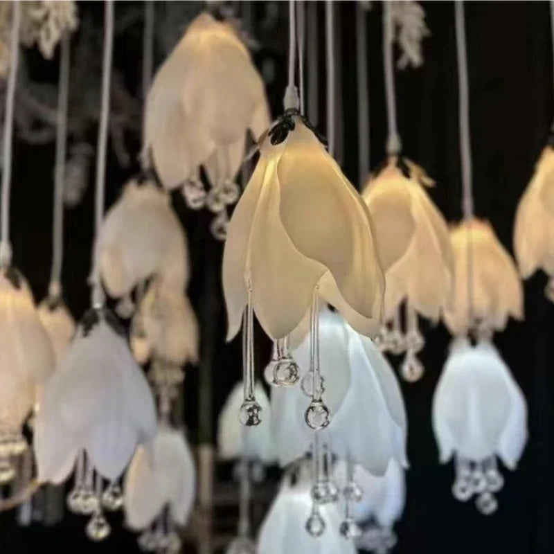 Festive LED Ceiling Chandelier