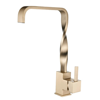 Gold Bathroom Basin Faucet Mixer