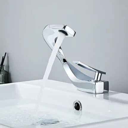 Gold Deck Bathroom Faucet