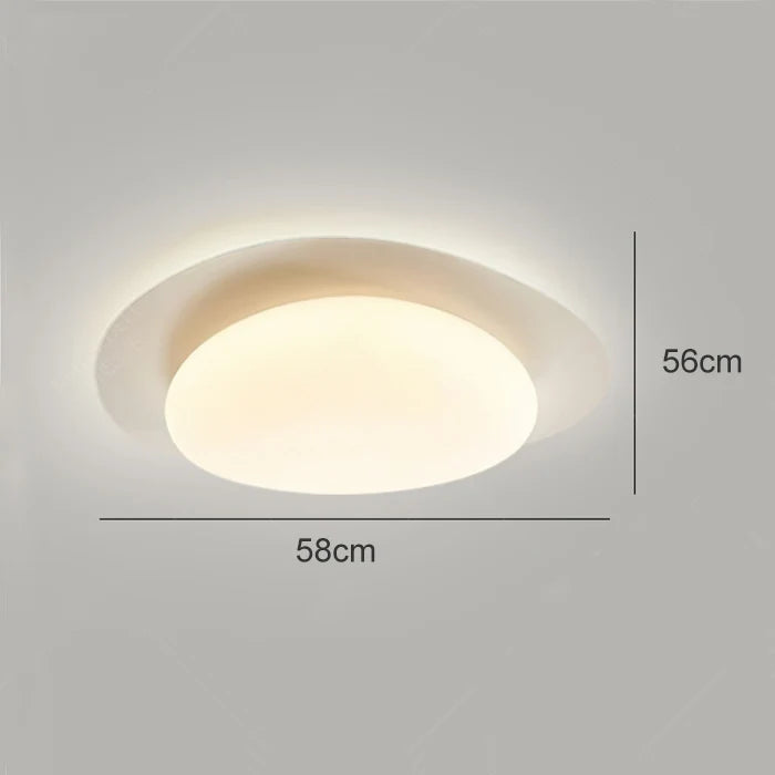 DecorBites™ Cream Style Cobblestone Ceiling Light for Master Bedroom