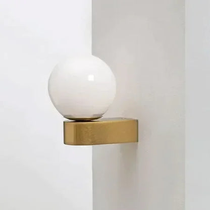 DecorBites™ Glass Ball LED Wall Lamp for Bedroom and Living Room Decor