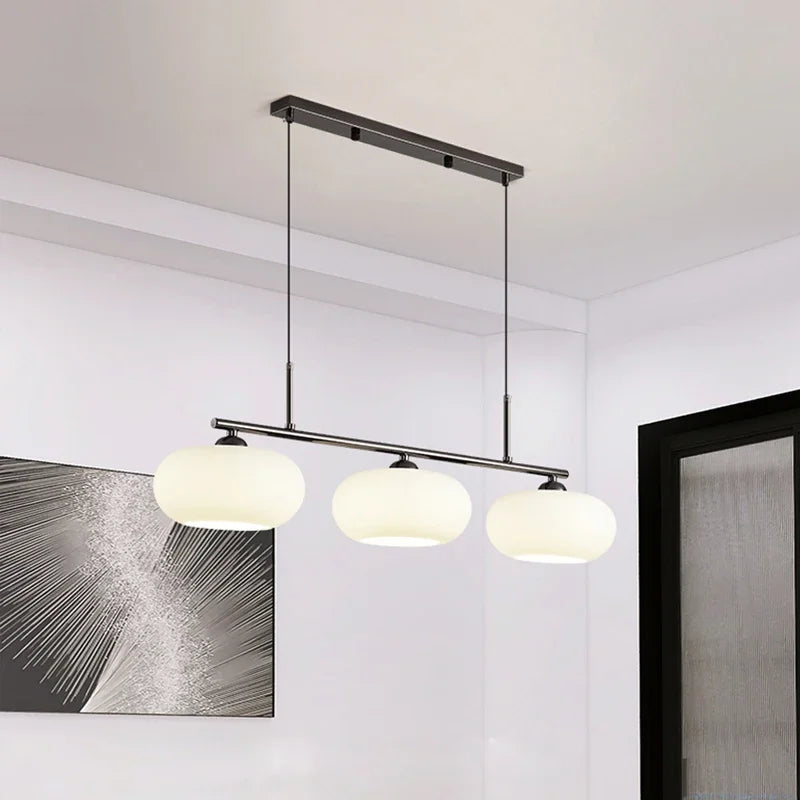 DecorBites™ Glass Chandelier: Luxury Modern Interior Decor Lighting for Living Room, Bedroom, Restaurant