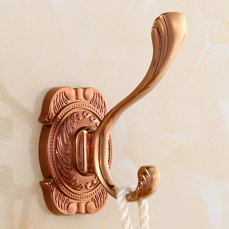 Gold Chrome Wall Hooks