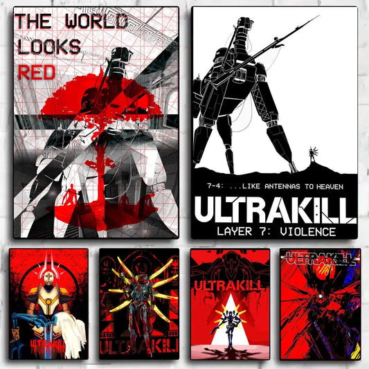 Anime Poster Wall Art Decor