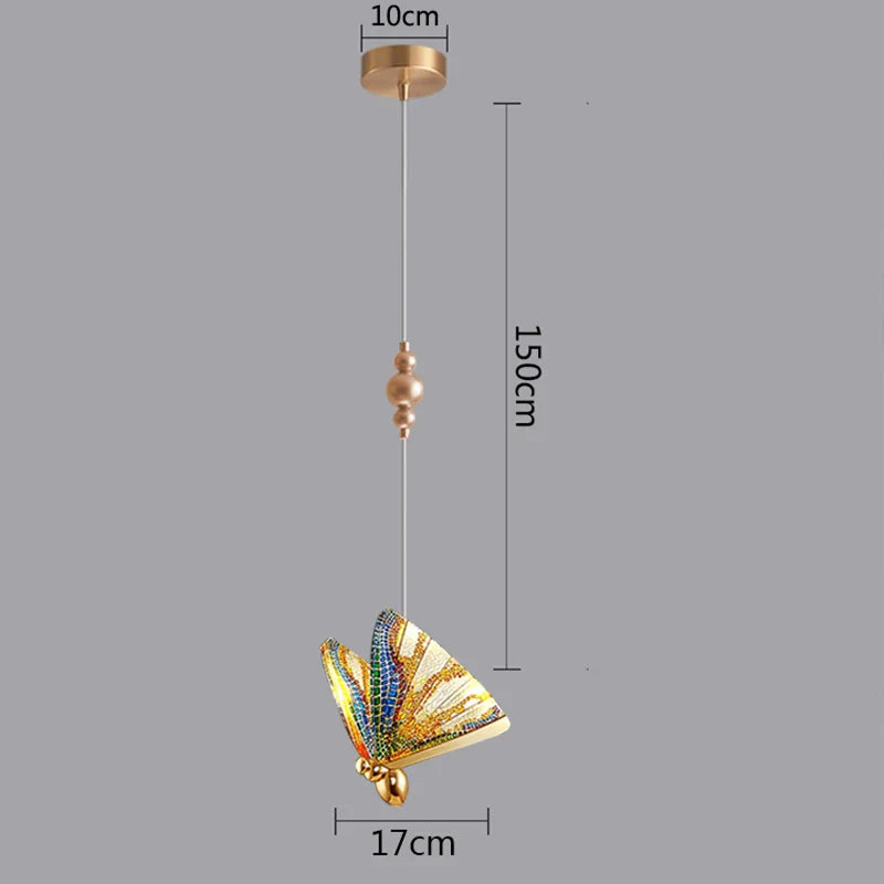 Acrylic Butterfly Pendant Lamp