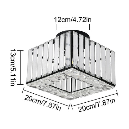 DecorBites™ Crystal LED Pendant Light for Kitchen Dining Living Room