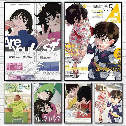 Anime Poster Waterproof Home Decor