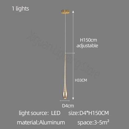 DecorBites™ Gold LED Chandelier for Duplex Villa Living Room and Staircase