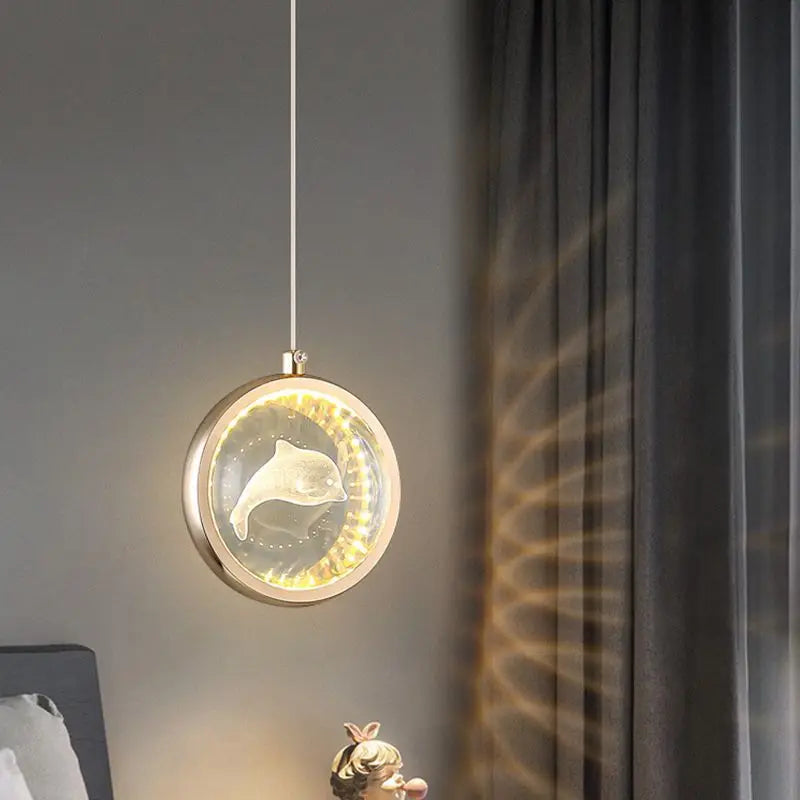 DecorBites™ Crystal Ball Chandelier - Luxury Pendant Light for Bedroom and Living Room