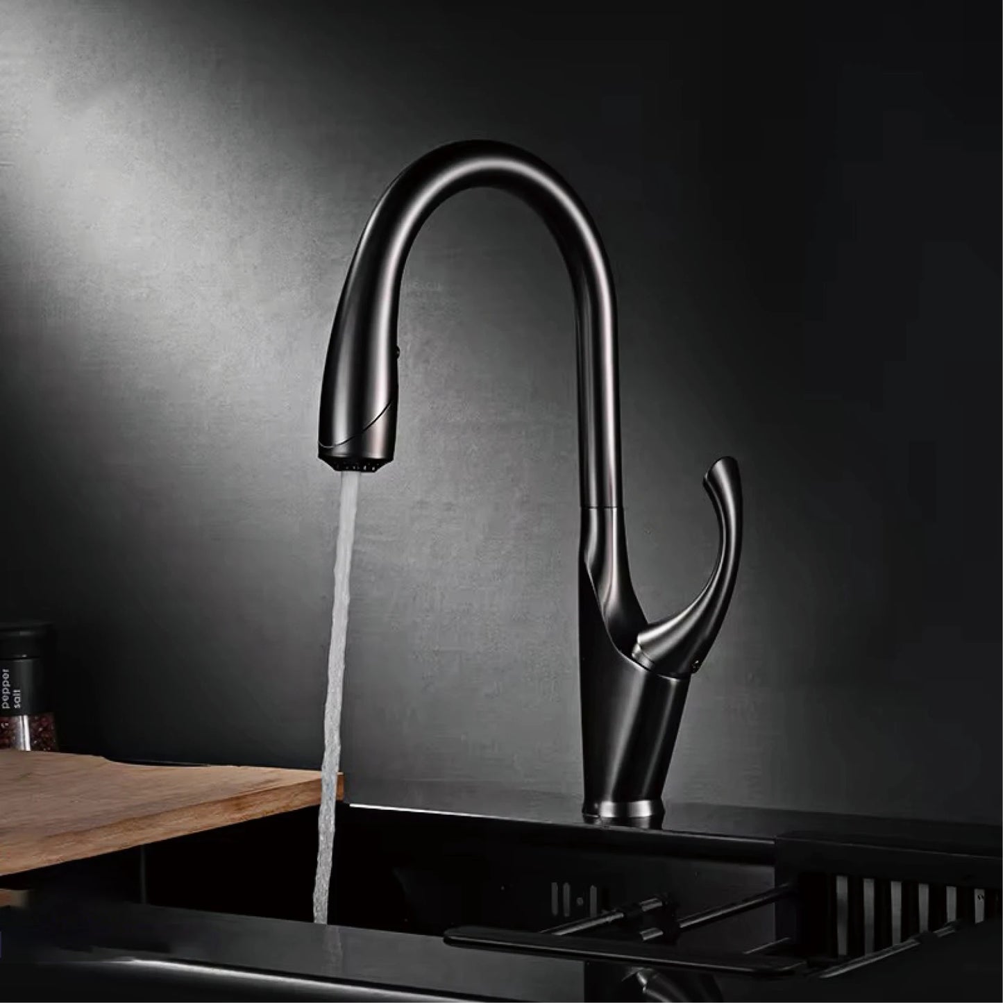 Pull Out Kitchen Faucet – Touch Control Brass Mixer Tap