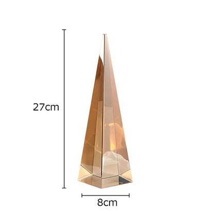 DecorBites™ Geometric Crystal Artwork Polyhedron Sculpture Desk Decoration Modern Home Decor