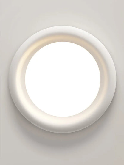 DecorBites™ Cream LED Ceiling Lamp for Girl's Room - Modern Minimalist Master Bedroom Lighting