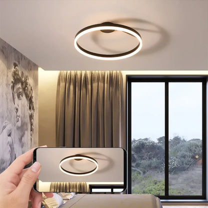 DecorBites™ LED Ceiling Chandelier Dimmable for Bedroom Living Room Dining Minimalist Pendant Lighting