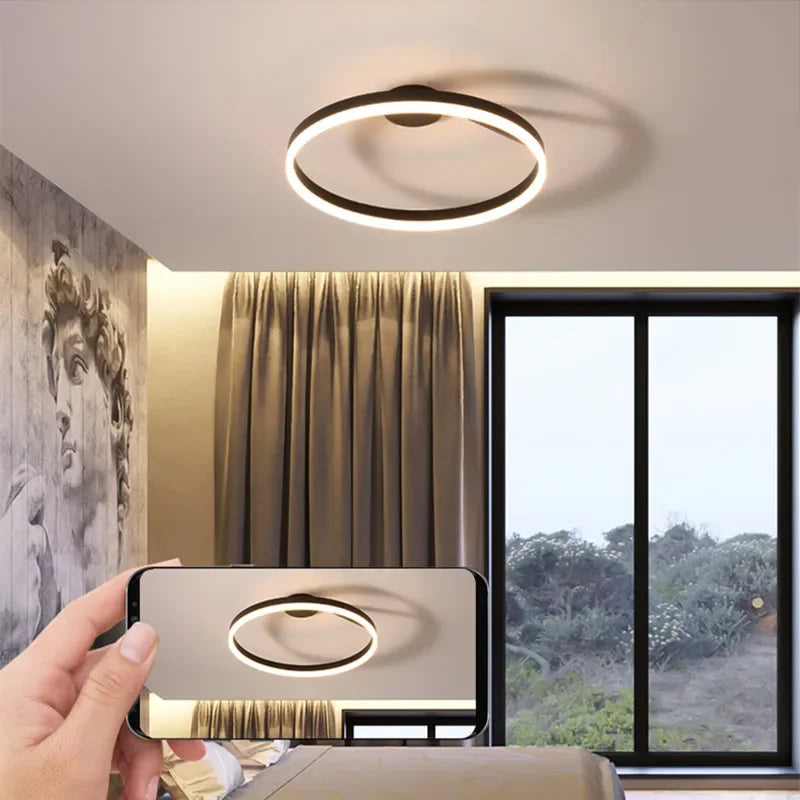 Dimmable LED Pendant Light 60cm Double Light