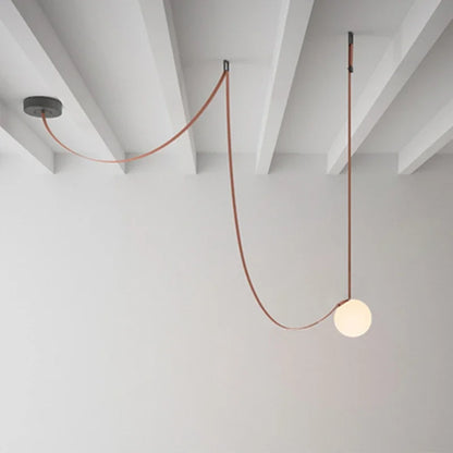 DecorBites™ Glass Ball Pendant Light for Living Room Dining Stair Lighting