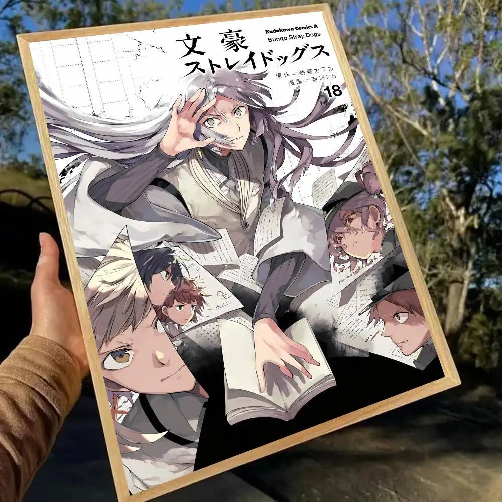 Anime Poster Self-adhesive Wall Decor