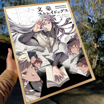 Anime Poster Self-adhesive Wall Decor