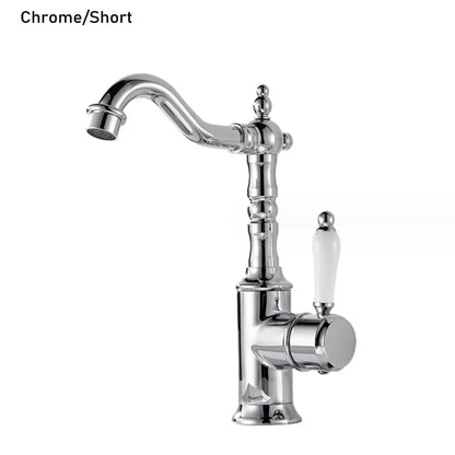 DecorBites™ Gold Luxury Kitchen Faucet for Household Sink, Hot and Cold Water Mixer