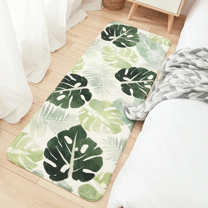 DecorBites™ Cozy Faux Lamb Wool Bedside Rug for Bedroom Decor Anti-Slip Soft Living Room Carpet