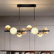 Silver LED Living Chandelier