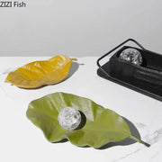 Multicolor Leaves Jewelry Tray