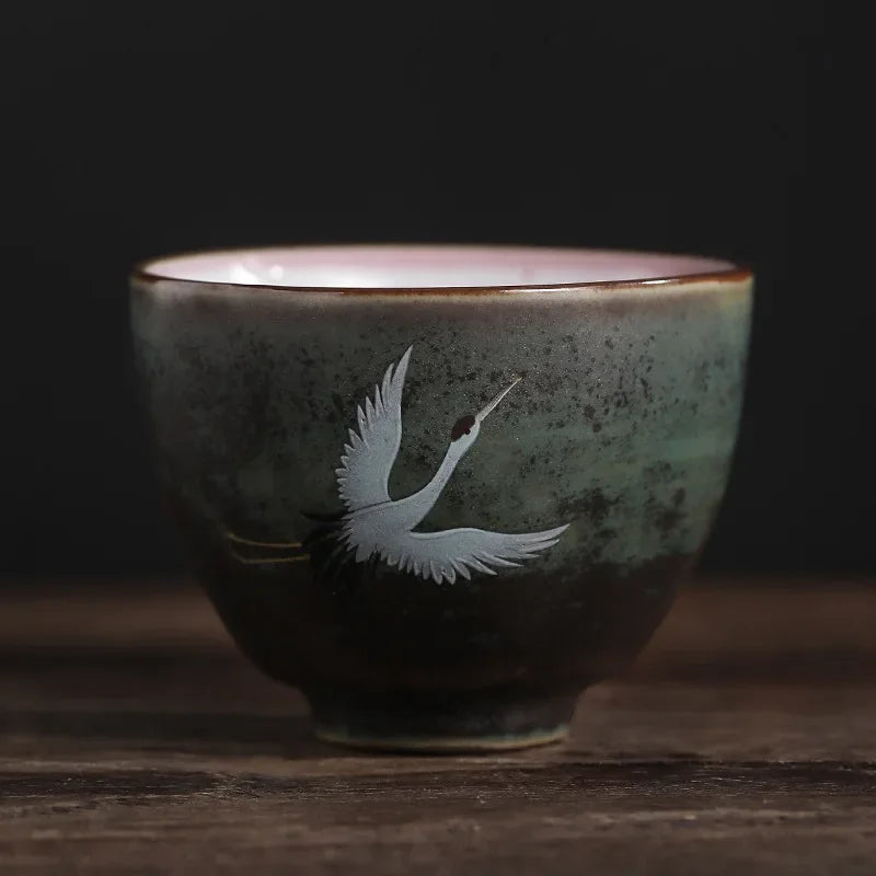 DecorBites™ Japanese Ceramic Coffee Cup Porcelain Tea Mug Drinkware Pottery Water Mugs