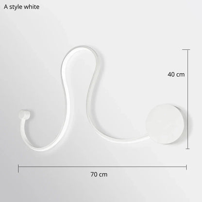 DecorBites™ Iron Body Wall Lamps LED Lights Fixture for Bedroom, Living Room, Study, Hotel