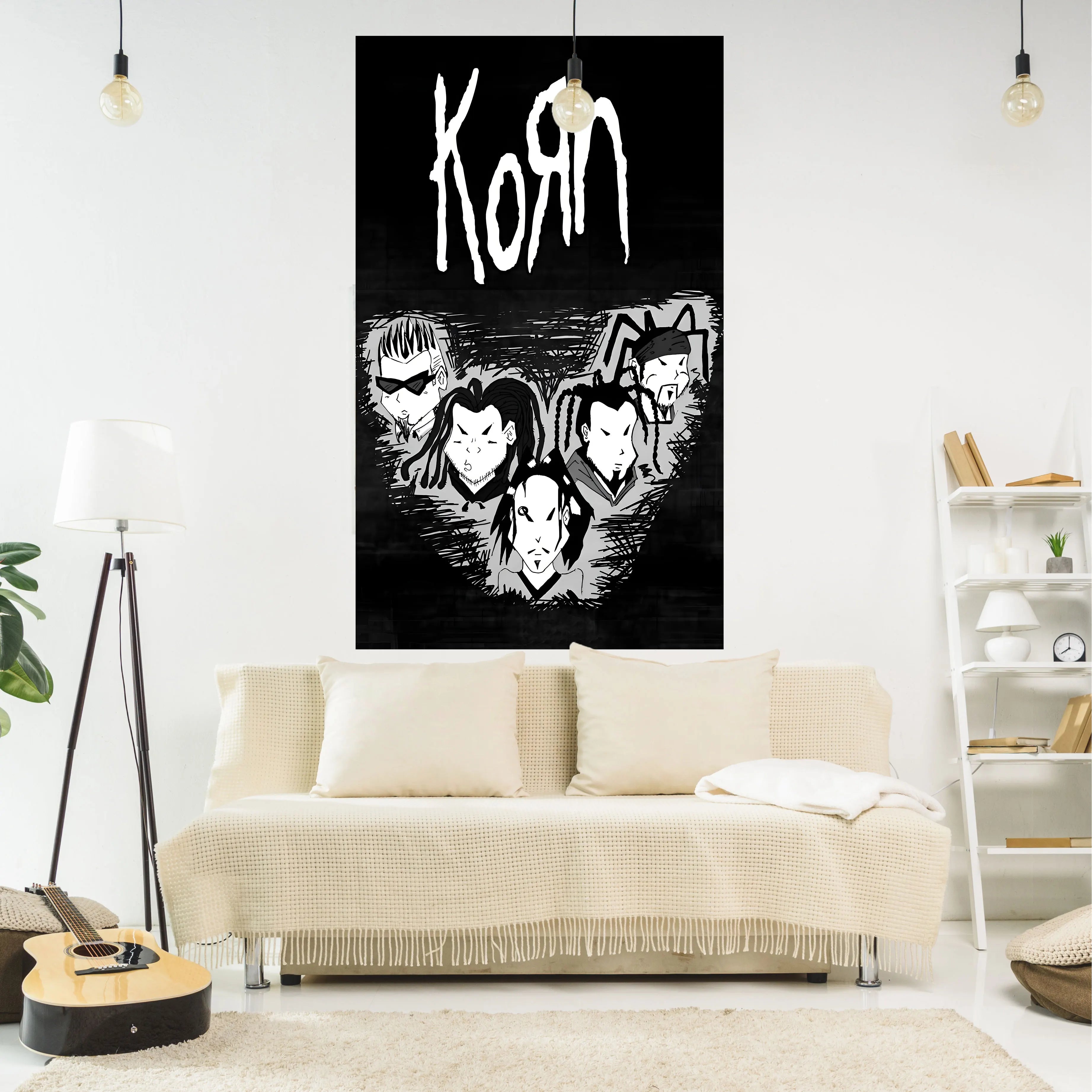 Vintage Band Polyester Tapestry