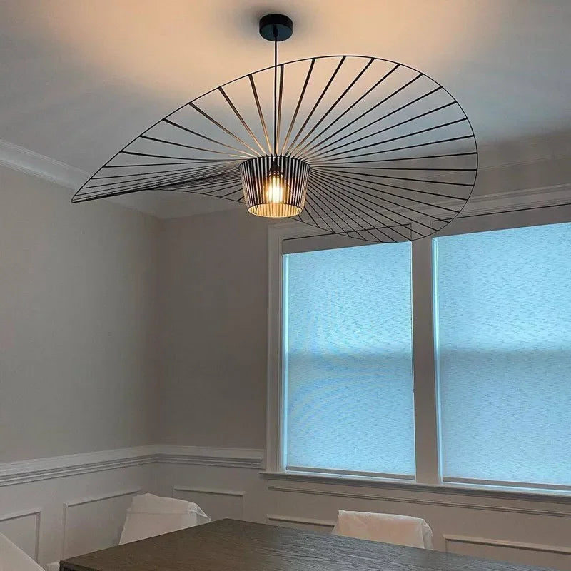 Brass Retro LED Chandelier