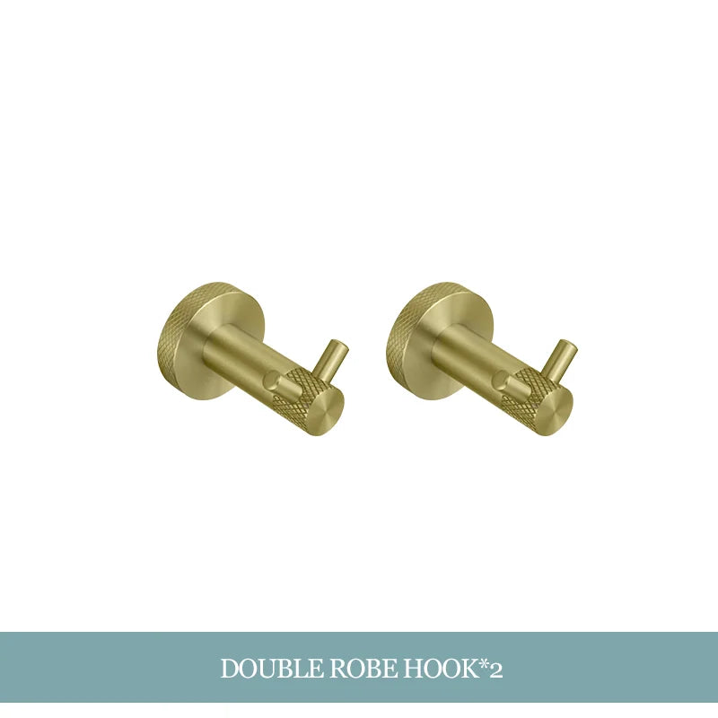 Gold Bathroom Hardware Set