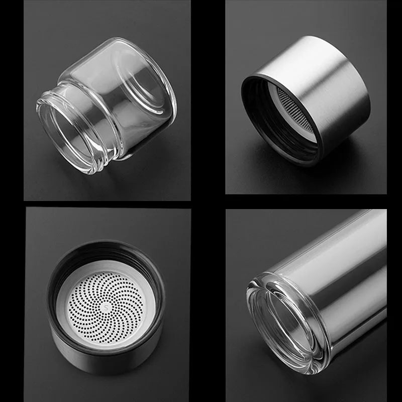 Thermal Glass Water Bottle