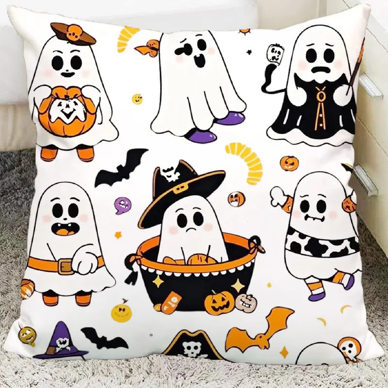 Plush Halloween Cartoon Pillow