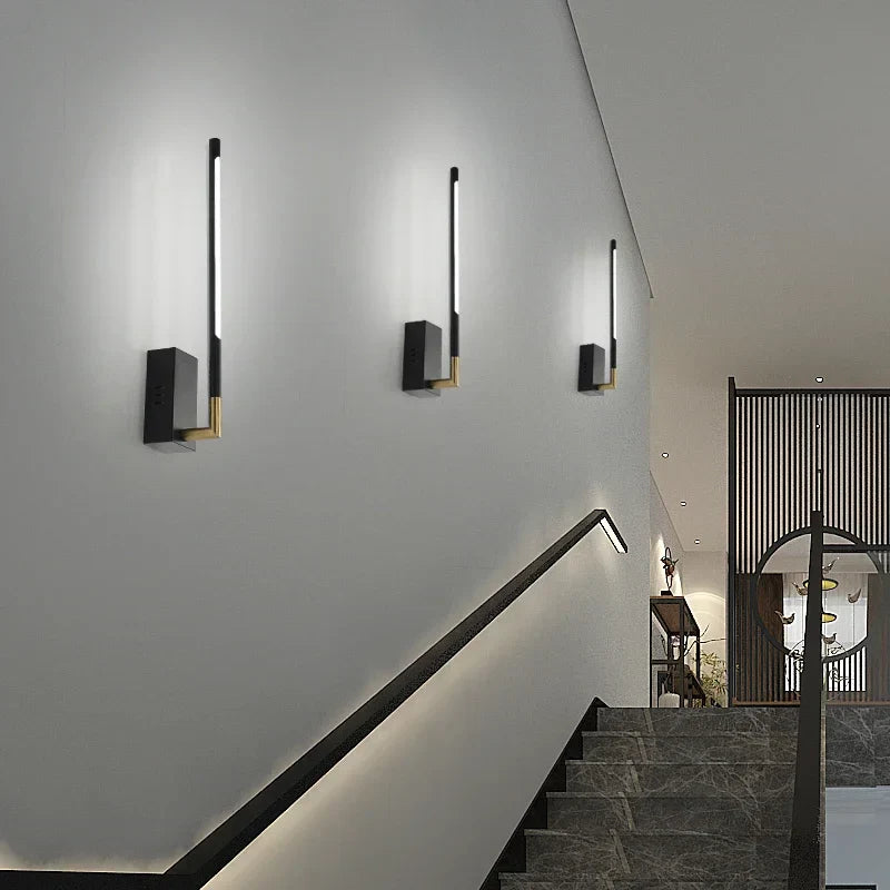Black Gold Pendant Lamp 12-Head Dimmable