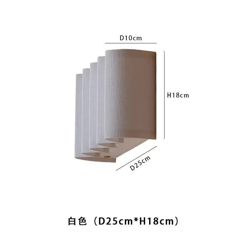 Cloth Retro Wall Lamp