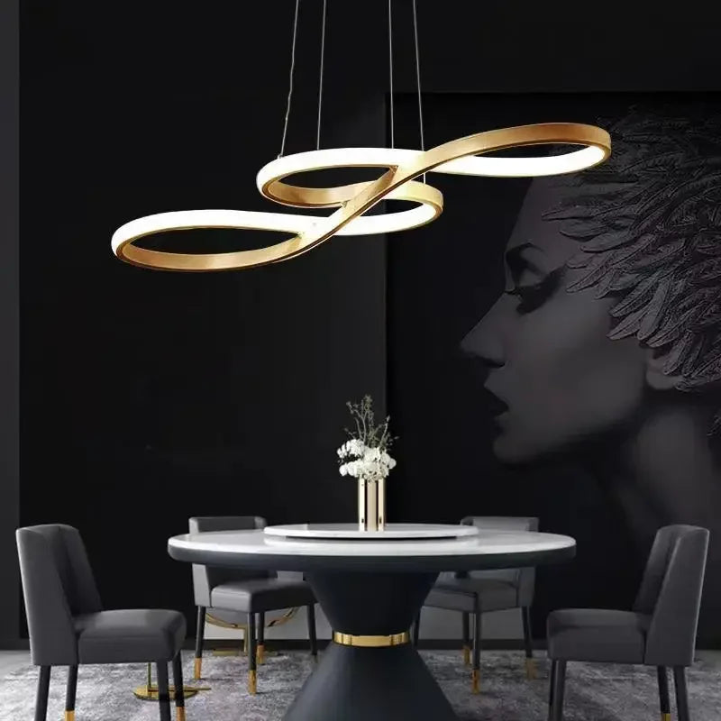 Gold Nordic Hanging Lamp
