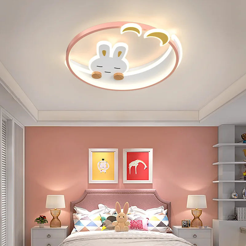 Moon Rabbit Ceiling Light