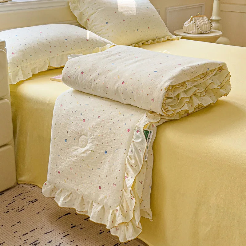 Cotton Patchwork Summer Quilt
