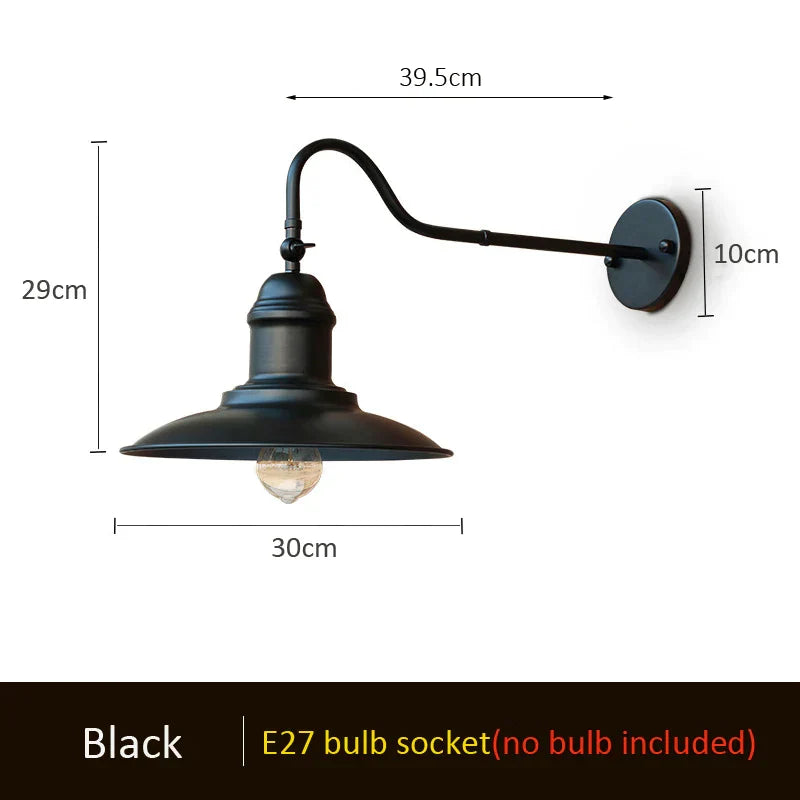 Outdoor Vintage Wall Lamp
